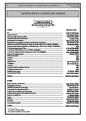 
N°67 du Journal officiel de la République Algérienne Démocratique et Populaire • Page 1

            