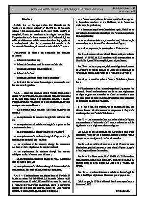 
N°68 du Journal officiel de la République Algérienne Démocratique et Populaire • Page 1

            