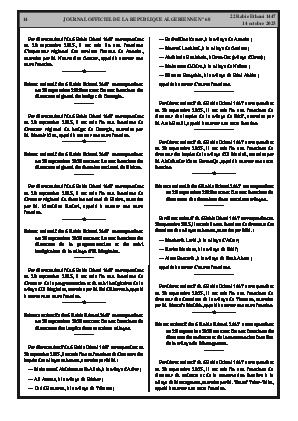 
N°68 du Journal officiel de la République Algérienne Démocratique et Populaire • Page 1

            