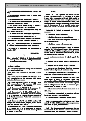 
N°68 du Journal officiel de la République Algérienne Démocratique et Populaire • Page 1

            