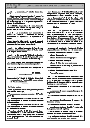 
N°68 du Journal officiel de la République Algérienne Démocratique et Populaire • Page 1

            