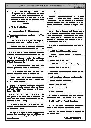 
N°71 du Journal officiel de la République Algérienne Démocratique et Populaire • Page 1

            