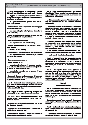 
N°72 du Journal officiel de la République Algérienne Démocratique et Populaire • Page 1

            