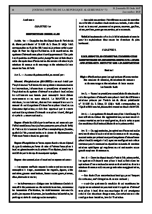 
N°73 du Journal officiel de la République Algérienne Démocratique et Populaire • Page 1

            