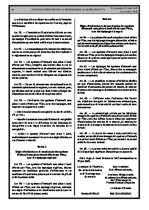 
N°73 du Journal officiel de la République Algérienne Démocratique et Populaire • Page 1

            