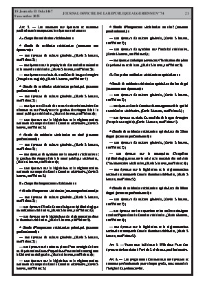 
N°74 du Journal officiel de la République Algérienne Démocratique et Populaire • Page 1

            