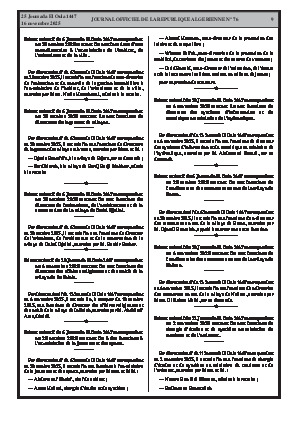 
N°76 du Journal officiel de la République Algérienne Démocratique et Populaire • Page 1

            