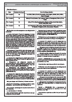 
Issue #77 of the Official Gazette of the People's Democratic Republic of Algeria • Page 1

            