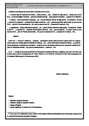 
N°78 du Journal officiel de la République Algérienne Démocratique et Populaire • Page 1

            