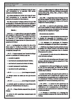 
N°79 du Journal officiel de la République Algérienne Démocratique et Populaire • Page 1

            