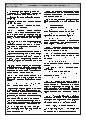 
N°79 du Journal officiel de la République Algérienne Démocratique et Populaire • Page 1

            