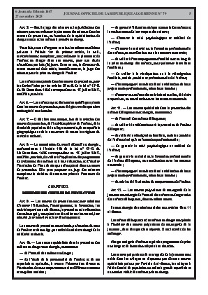 
N°79 du Journal officiel de la République Algérienne Démocratique et Populaire • Page 1

            
