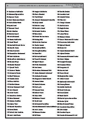 
N°81 du Journal officiel de la République Algérienne Démocratique et Populaire • Page 1

            