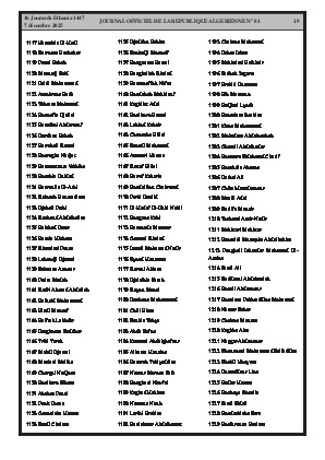 
N°81 du Journal officiel de la République Algérienne Démocratique et Populaire • Page 1

            