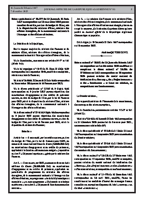 
N°81 du Journal officiel de la République Algérienne Démocratique et Populaire • Page 1

            